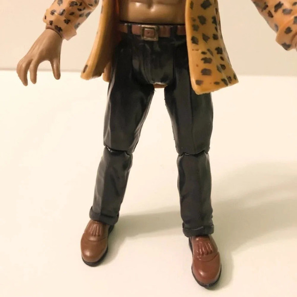 1999 WWE WWF Jakks Pacific The Rock Titan Tron Live Action FIgure - Picture 4 of 9